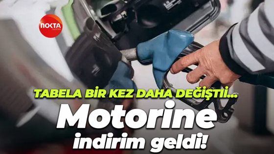 Tabela bir kez daha değişti… Motorine indirim geldi!