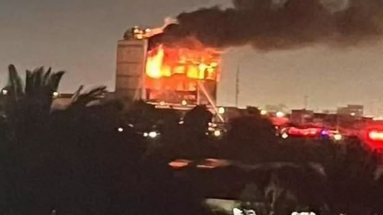 Irak'ta AVM yangını: 61 ölü!