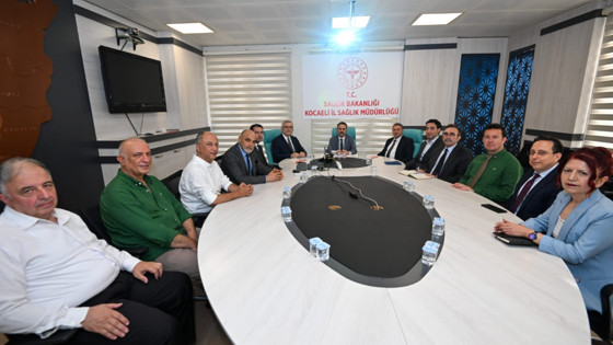 Vali Aktaş, sağlık yatırımları ve çalışmalar hakkında bilgi aldı