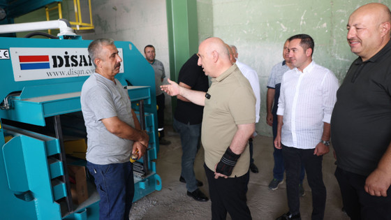 Darıca'da günlük 70 ton kapasiteli geri dönüşüm tesisi kuruluyor