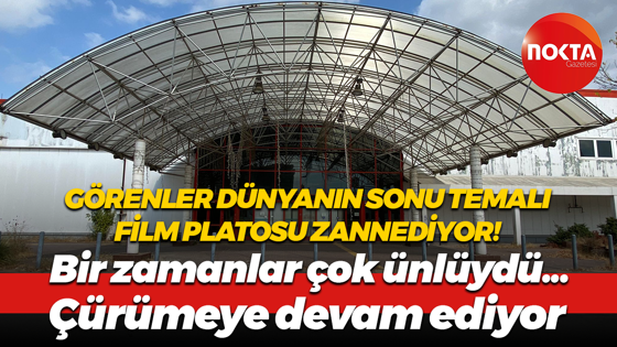 Kocaeli’nin en önemli alışveriş merkeziydi! Gören, dünyanın sonu temalı film platosu zannediyor
