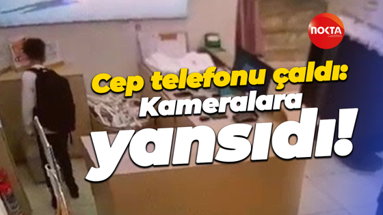 Cep telefonu çaldı: Kameralara yansıdı!
