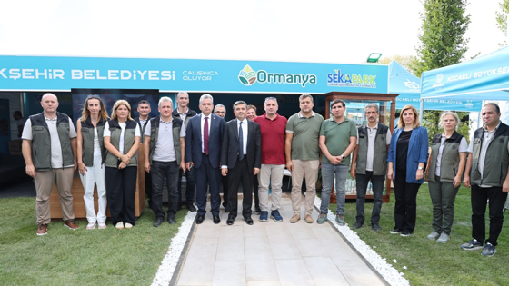 Büyükşehir'in yeşili 8. PSB Anatolia Fuarı’nda yer aldı!