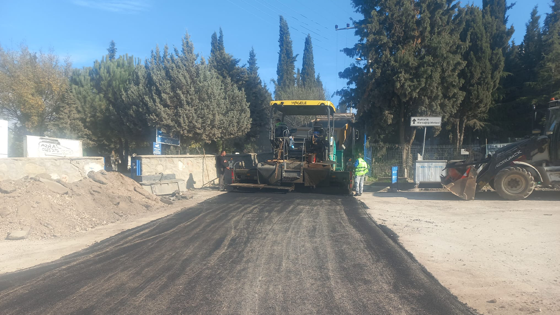 Gebze'de asfalt çalışmaları devam ediyor