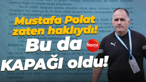 Mustafa Polat zaten haklıydı! Bu da KAPAĞI oldu!