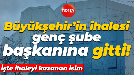 Kocaeli Büyükşehir’in ihalesi genç şube başkanına gitti! İşte ihaleyi kazanan isim