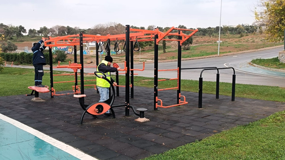 Büyükşehir'den Darıca Millet Bahçesi’nde bakım çalışması