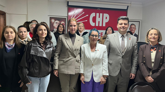 CHP Kandıra'dan 'Kadınlarla Kahve Buluşması': Kadın mücadelesi varsa umut vardır!