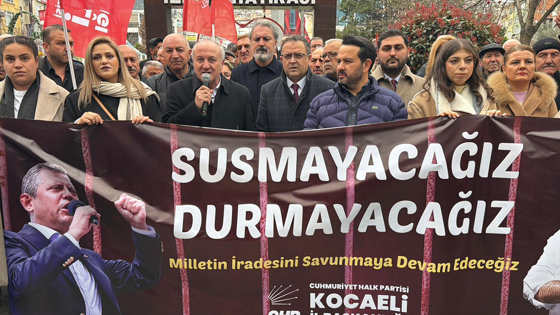 CHP’den 81 ilde ortak tepki: Milletten korkanlar kaybedecek, millete koşanlar kazanacak