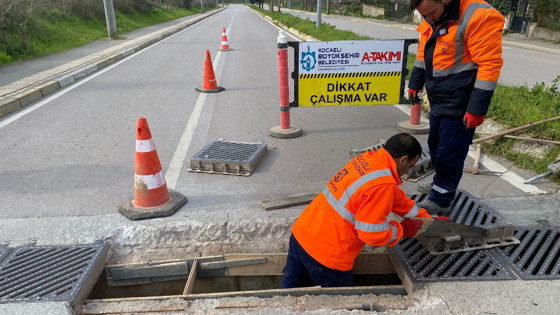 Mazgal onarımları kent genelinde titizlikle sürdürülüyor
