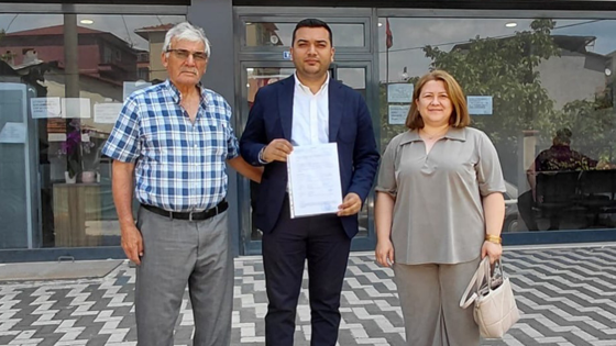 Hüseyin Cihan Özaltan noter önünden paylaştı: Asla kabul etmiyoruz!