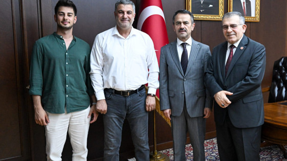 Darıca Mahalle Muhtarları'ndan Vali İlhami Aktaş'a ziyaret
