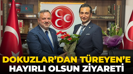 Dokuzlar’dan Türeyen’e hayırlı olsun ziyareti