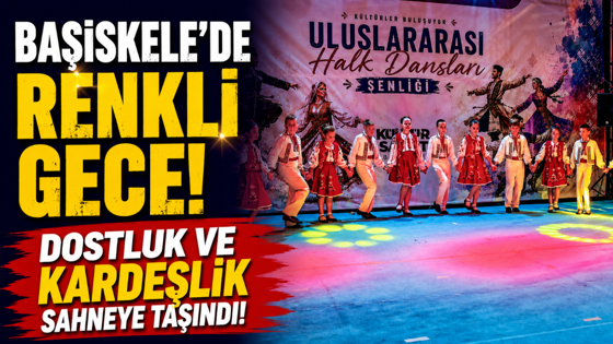 Başiskele'de renkli gece! Dostluk ve kardeşlik sahneye taşındı!