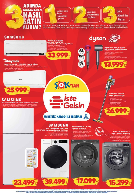 ŞOK AKTÜEL KATALOĞU 12 MART 2025 | ŞOK'a Bu Çarşamba Dyson Saç Kurutma Makinesi Geldi - Resim : 4