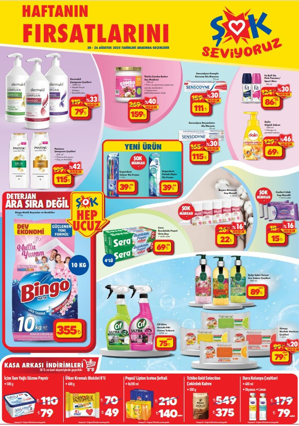 20 Ağustos ŞOK Aktüel Ürünler Kataloğu 2025 | ŞOK Markete Bu Çarşamba Kırtasiye Ürünleri Geliyor - Resim : 1