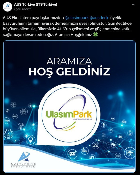 UlaşımPark AUS Türkiye üyesi oldu! - Resim : 2