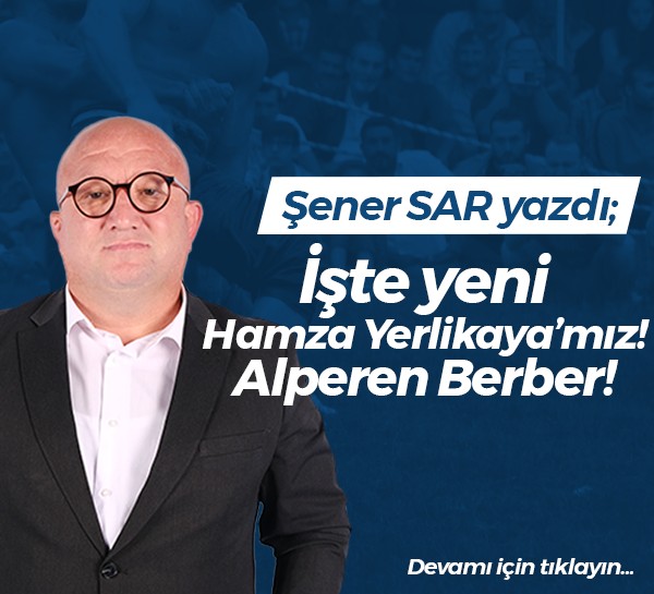 İşte yeni Hamza Yerlikaya’mız! Alperen Berber!