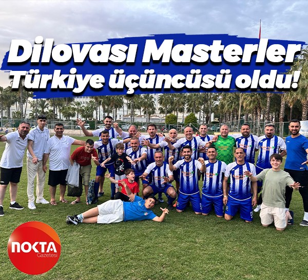 Dilovası Masterler Türkiye üçüncüsü oldu!