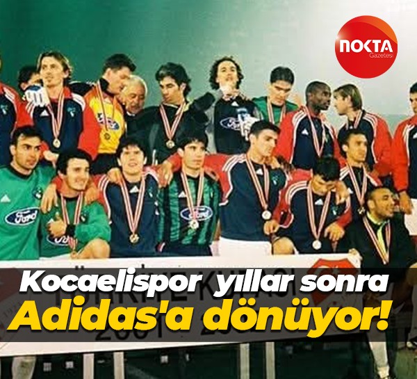 Kocaelispor yıllar sonra Adidas'a dönüyor!
