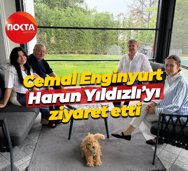 Cemal Enginyurt Harun Yıldızlı’yı ziyaret etti