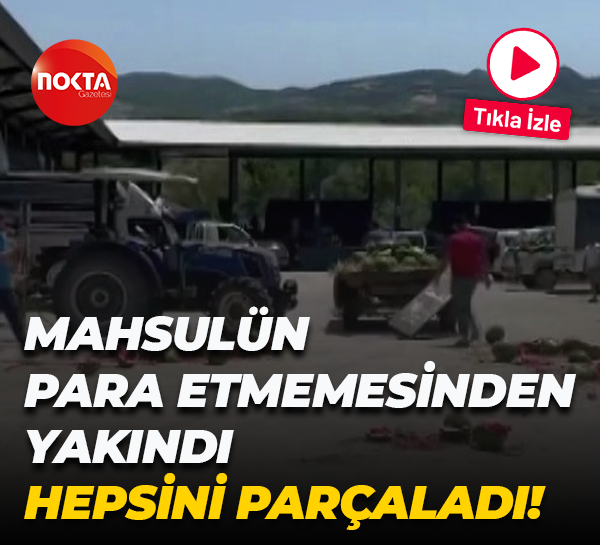 Mahsulün para etmemesinden yakındı... Hepsini parçaladı!