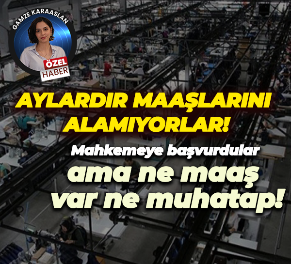 Aylardır maaşlarını alamadığını iddia ettiler: Mahkemeye başvurdular, ama ne maaş var ne muhatap!