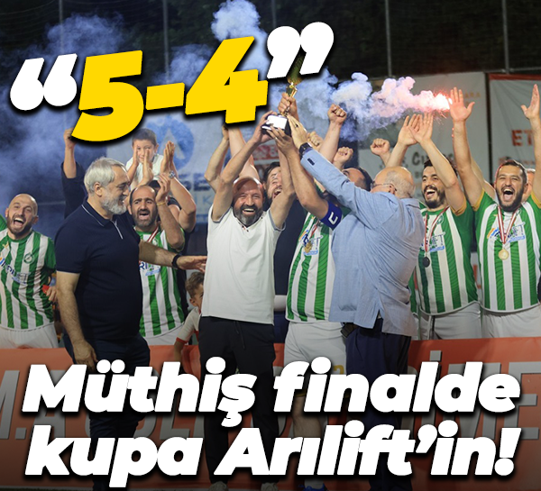Müthiş finalde kupa Arılift’in! “5-4”
