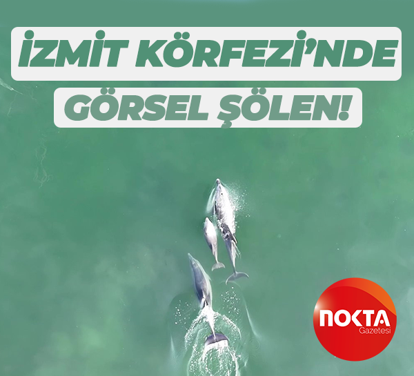 İzmit Körfezi’nde görsel şölen!