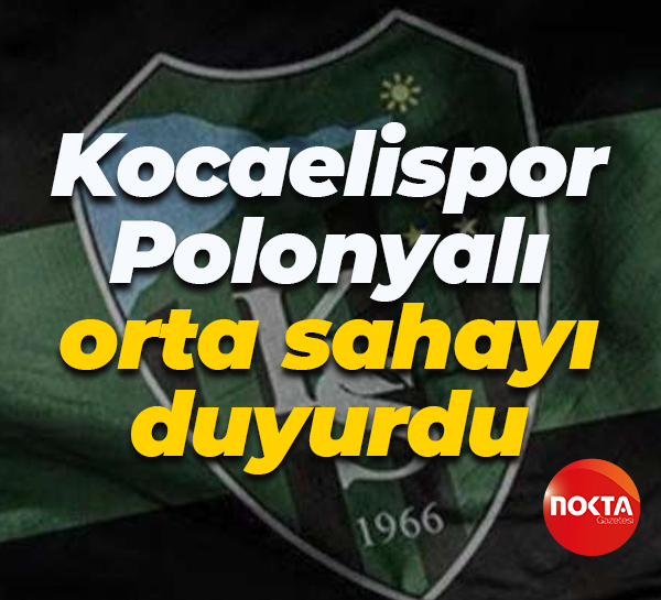 Kocaelispor Polonyalı orta saha Linetty'yi duyurdu!