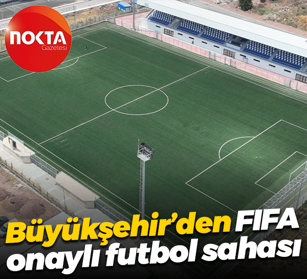 Kocaeli Büyükşehir Belediyesi'nden FIFA onaylı futbol sahası