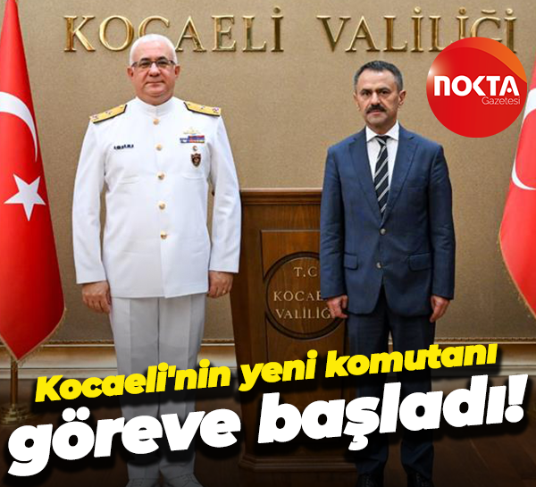 Kocaeli'nin yeni komutanı göreve başladı!