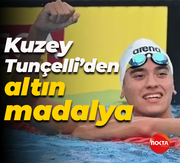 İzmitli Kuzey Tunçelli altın madalyaya kulaç attı