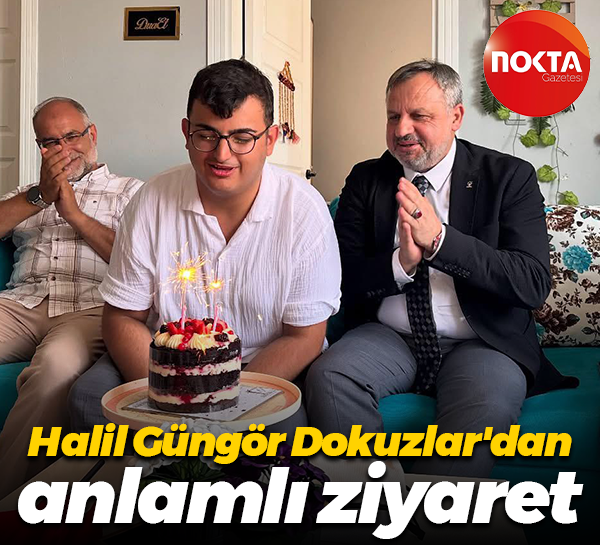 Halil Güngör Dokuzlar'dan anlamlı ziyaret