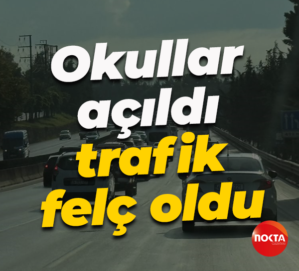 Kocaeli'de eğitim öğretim yılının ilk gününde trafik felç oldu!