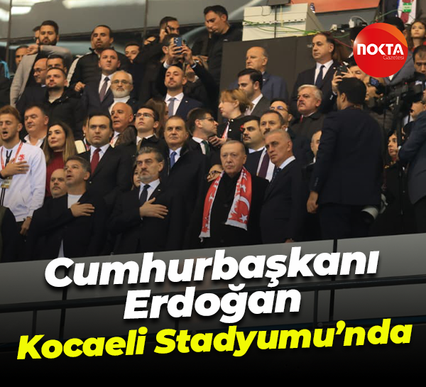 Cumhurbaşkanı Erdoğan Kocaeli Stadyumu’nda