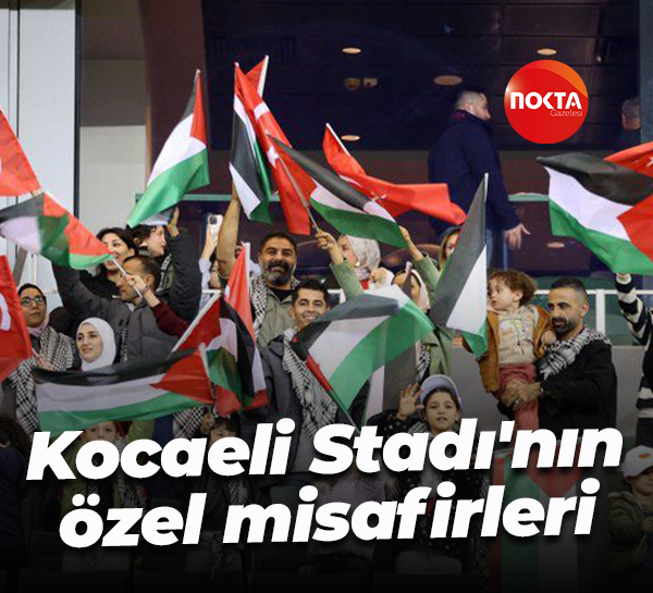 Kocaeli Stadı'nın özel misafirleri