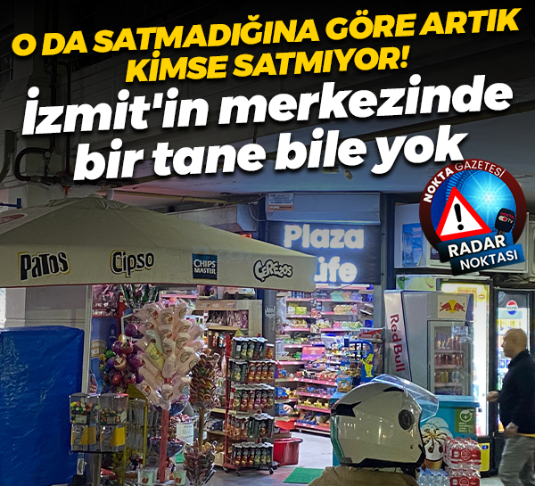 Plaza Büfe’nin dergi standını kaldırmasıyla birlikte İzmit’in göbeğinde dergi satan kalmadı!