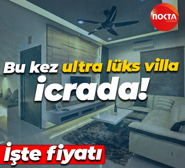 Kocaeli’de lüks villa icraya düştü! Fiyatına bakın