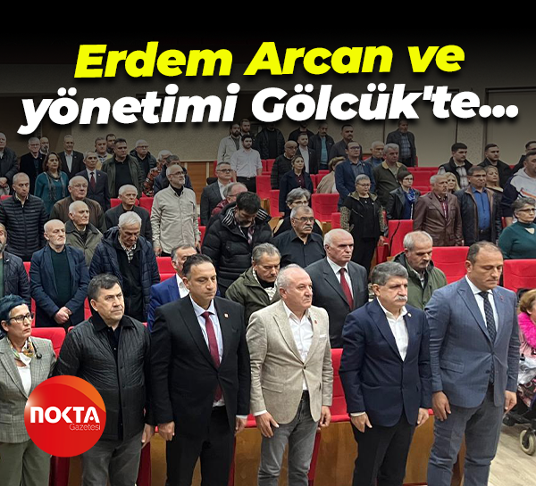 Erdem Arcan ve yönetimi Gölcük'te yetki belgesi verdi