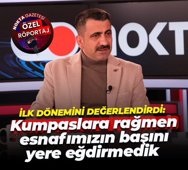 Şenol İkizek: Esnafımızın başını yere eğdirmedik