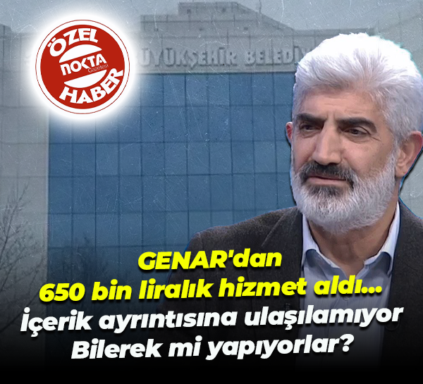 Kocaeli Büyükşehir GENAR Araştırma’dan 650 bin liralık hizmet aldı!