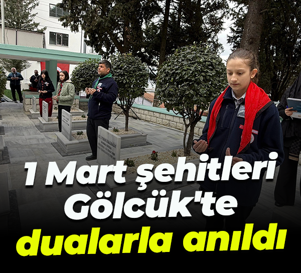 1 Mart şehitleri Gölcük'te dualarla anıldı