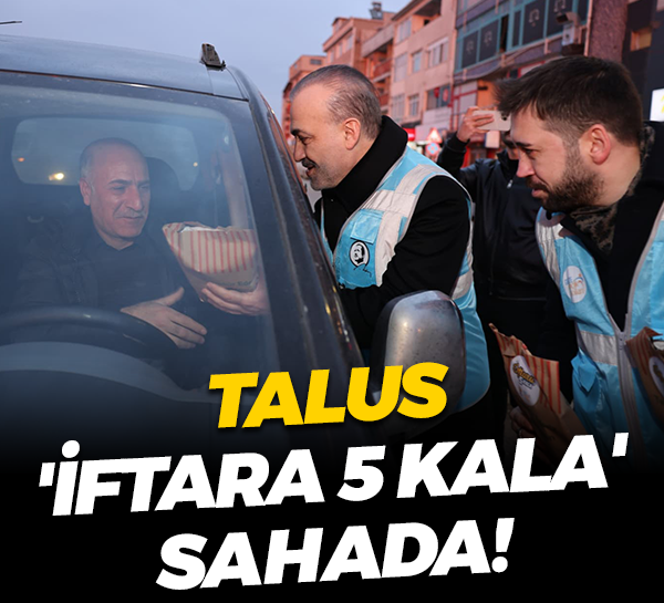 Şahin Talus, 'İftara 5 Kala' sahada!