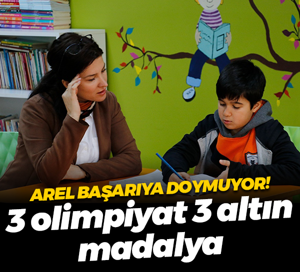 Sarp Arel başarıya doymuyor! 3 Matematik olimpiyatı 3 altın madalya!