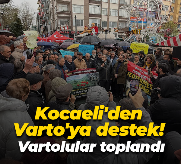 Kocaeli'den Varto'ya destek! Vartolular toplandı