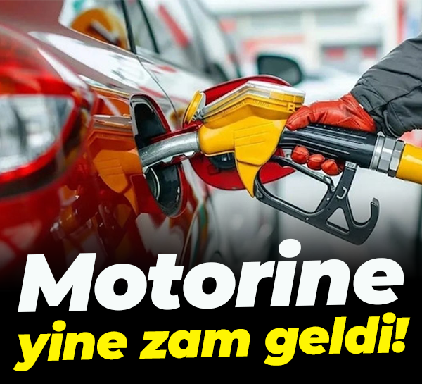 Motorine yine zam geldi!