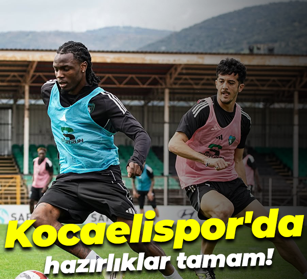 Kocaelispor'da hazırlıklar tamam!