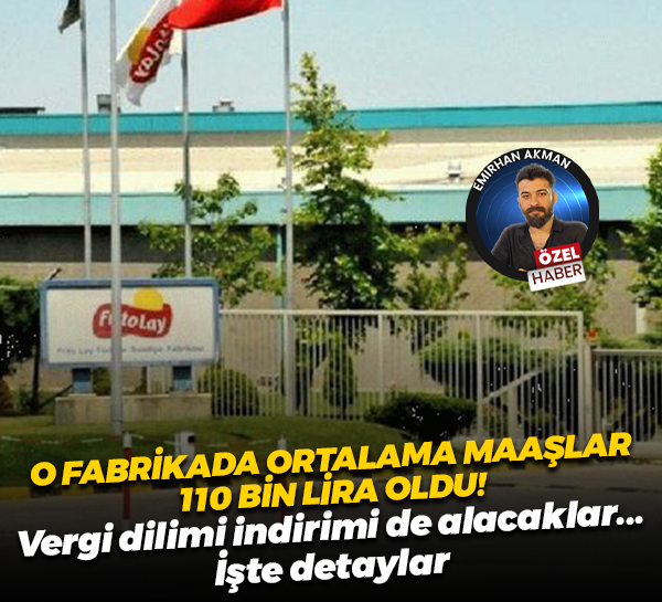 Kocaeli’deki o fabrikada ortalama maaşlar 110 bin lirayı geçti! Vergi dilimi indirimi de alacaklar