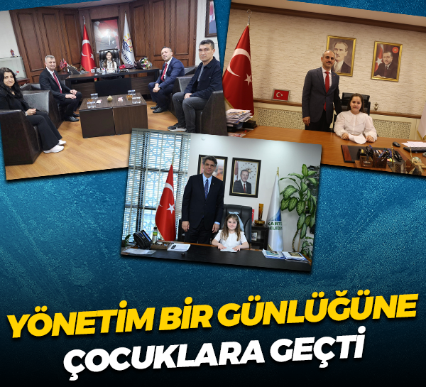 Kocaeli’de yönetim bir günlüğüne çocuklara geçti